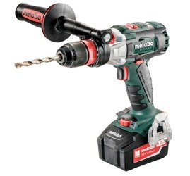 Wiertarko-wkrętarka udarowa METABO SB 18 LTX BL Q I w walizce PVC, z ładowarką ASC 30-36 V + 2 akumulatory Li-Ion 18 V / 5,2 Ah