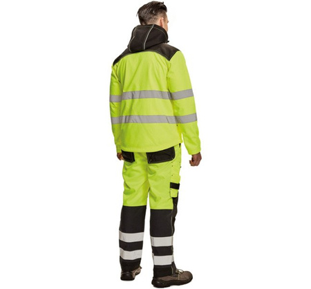 Kurtka softshell CERVA KNOXFIELD HI-VIS