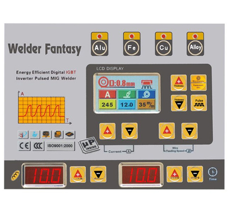 Półautomat spawalniczy WELDER FANTASY SYNERGIA 300 4x4