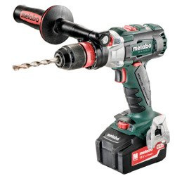 Wiertarko-wkrętarka udarowa METABO SB 18 LTX BL Q I w walizce PVC, z ładowarką ASC 30-36 V + 2 akumulatory Li-Ion 18 V / 4,0 Ah