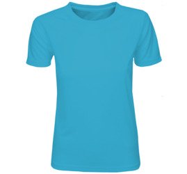 Koszulka T-shirt CERVA SURMA LADY - turkusowa