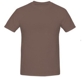 Koszulka T-shirt Cerva Teesta - kasztanowa