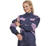 Bluza robocza MAX NEO LADY 2w1 - granatowo-fioletowa
